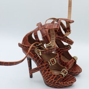 Vivienne Westwood 'Carrie' Siena Croc Multi Strap